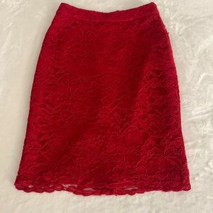 The Limited Lace Pencil Skirt. New With tag